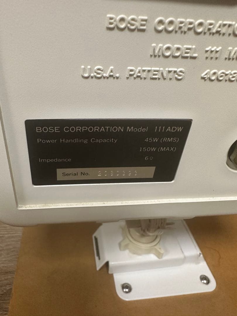 BOSE 111ADW ペアスピーカー