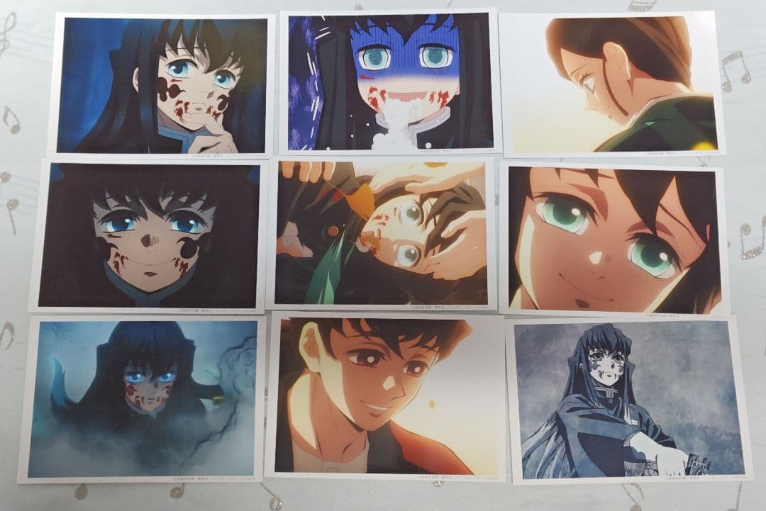 鬼滅の刃 場面写ブロマイドくじ ネットプリント 時透無一郎 合計84枚セット