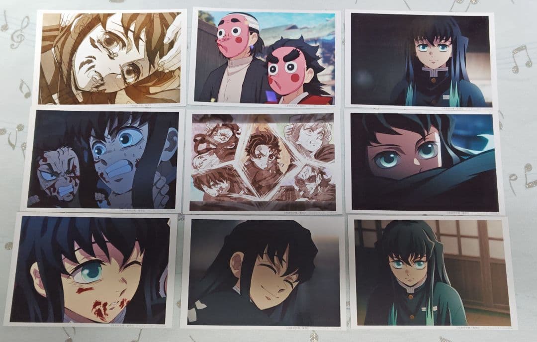 鬼滅の刃 場面写ブロマイドくじ ネットプリント 時透無一郎 合計84枚セット