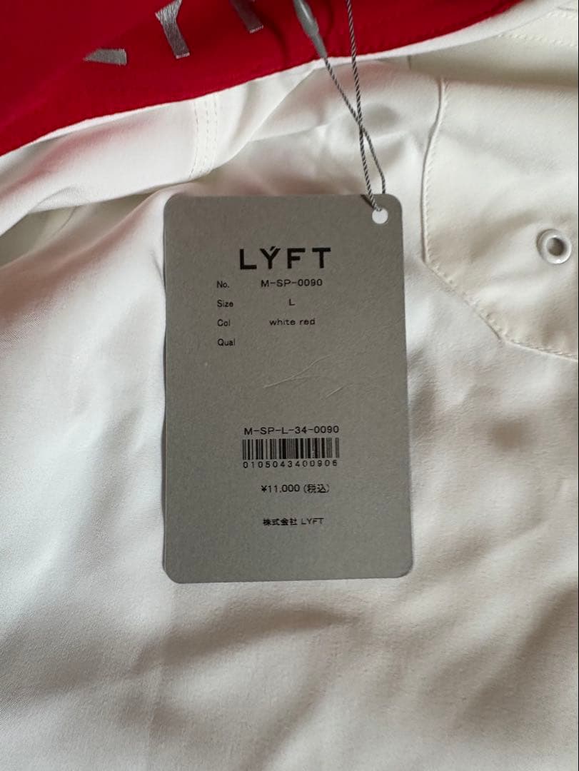 LYFT/リフト ステージショーツ サーフパンツ ホワイトレッド