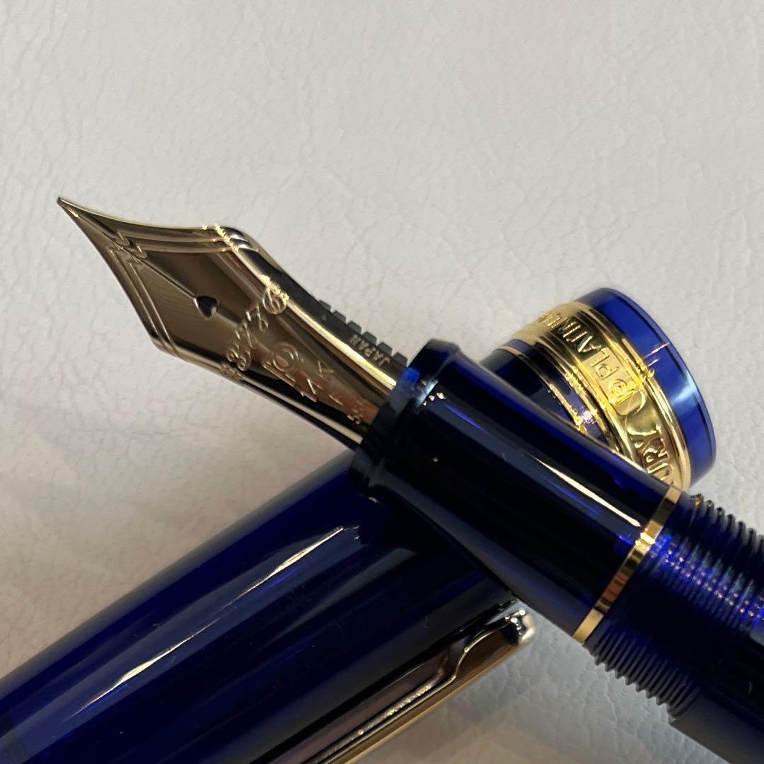 PLATINUM　3776センチュリー　万年筆　専用ケース付き