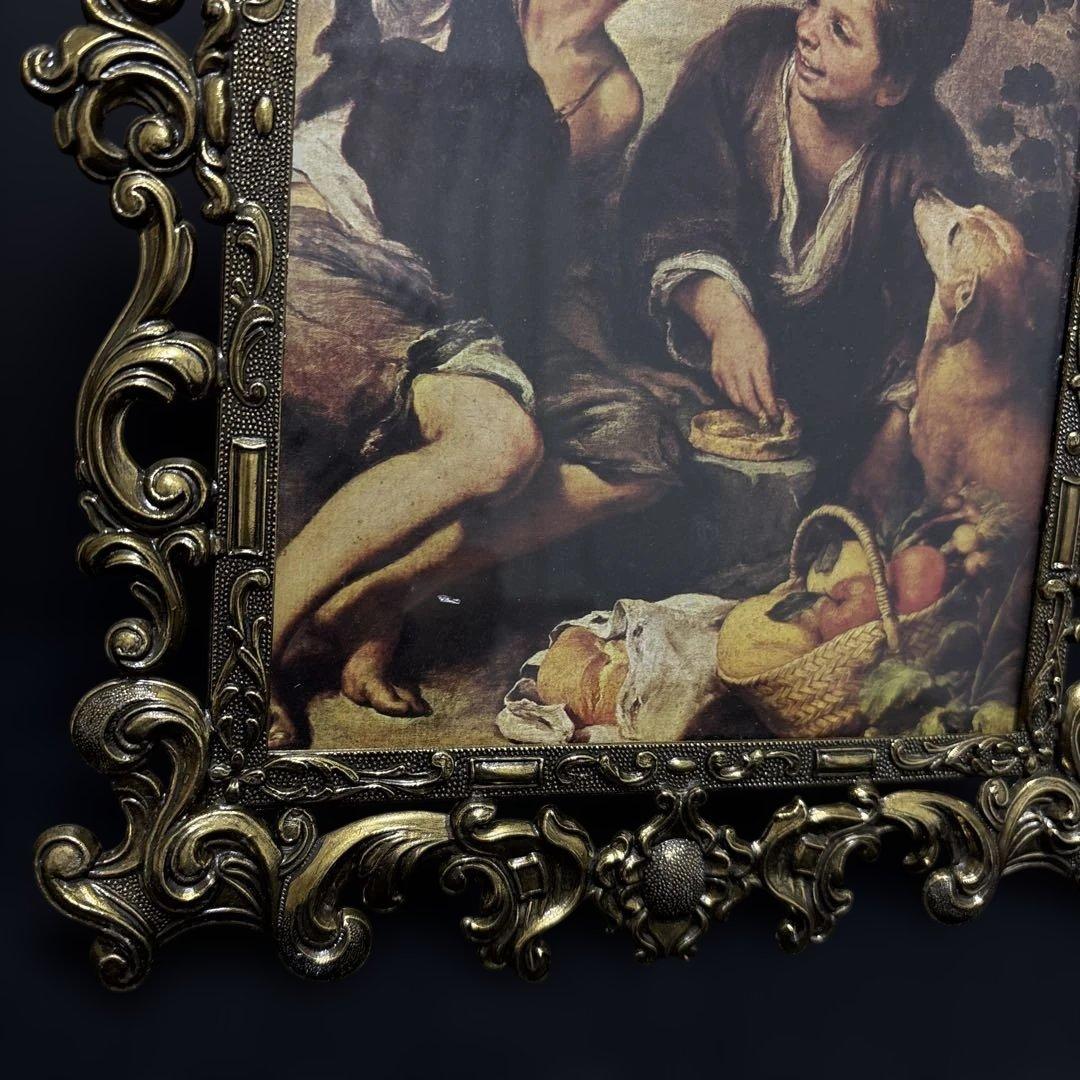 絵画フォトフレーム金属製イタリア製