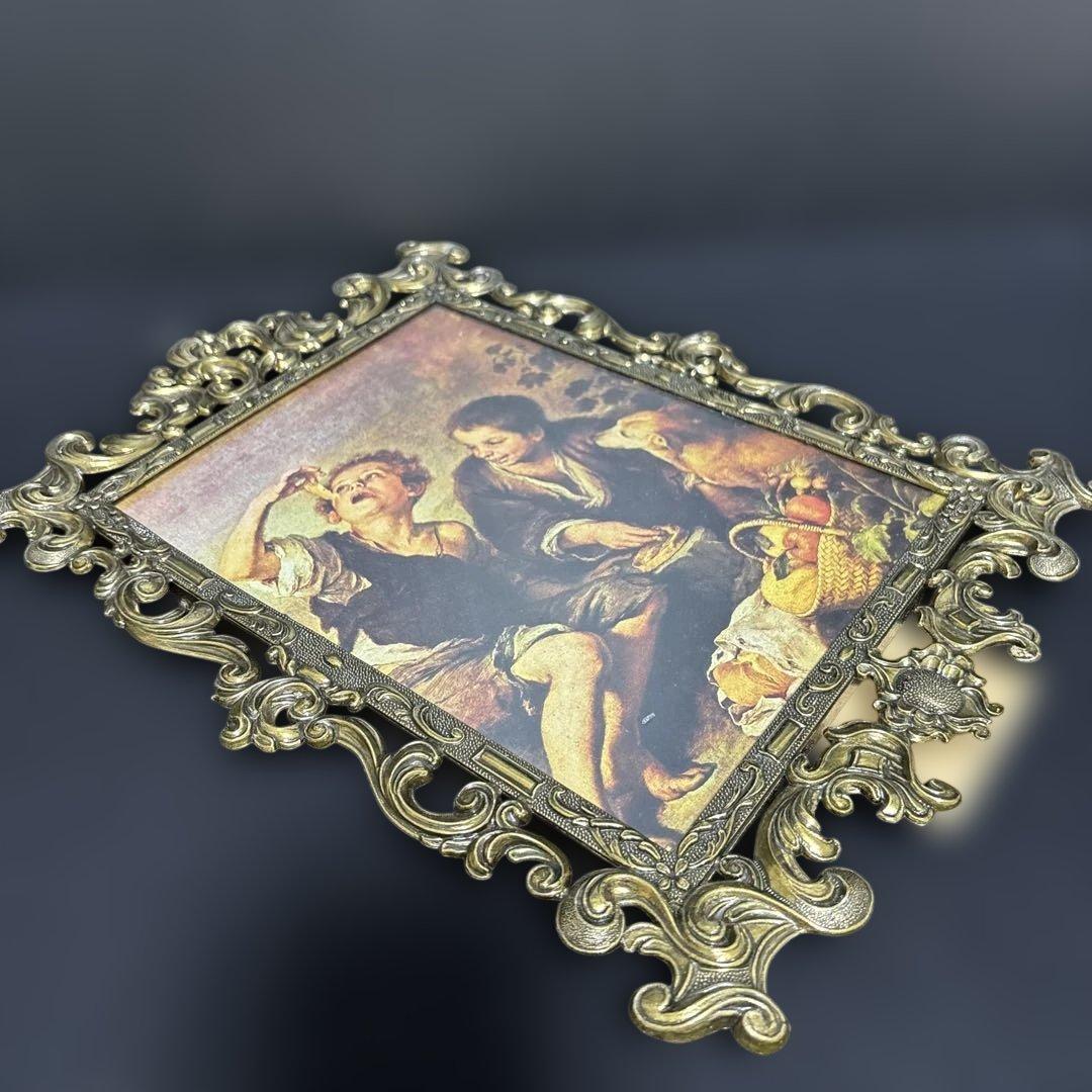 絵画フォトフレーム金属製イタリア製