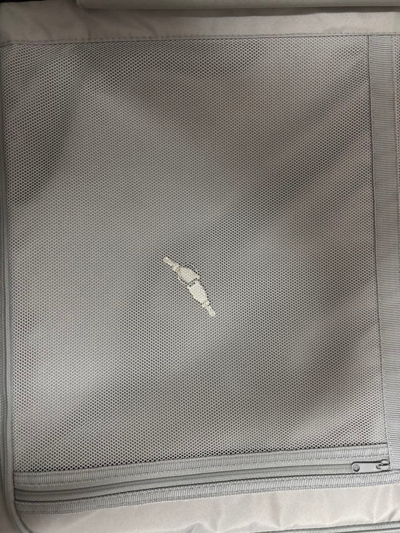 【一度のみ使用】無印良品スーツケース　105L ネイビー