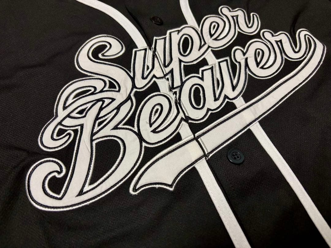SUPER BEAVER 20周年記念 ベースボールシャツ TシャツMサイズ 黒