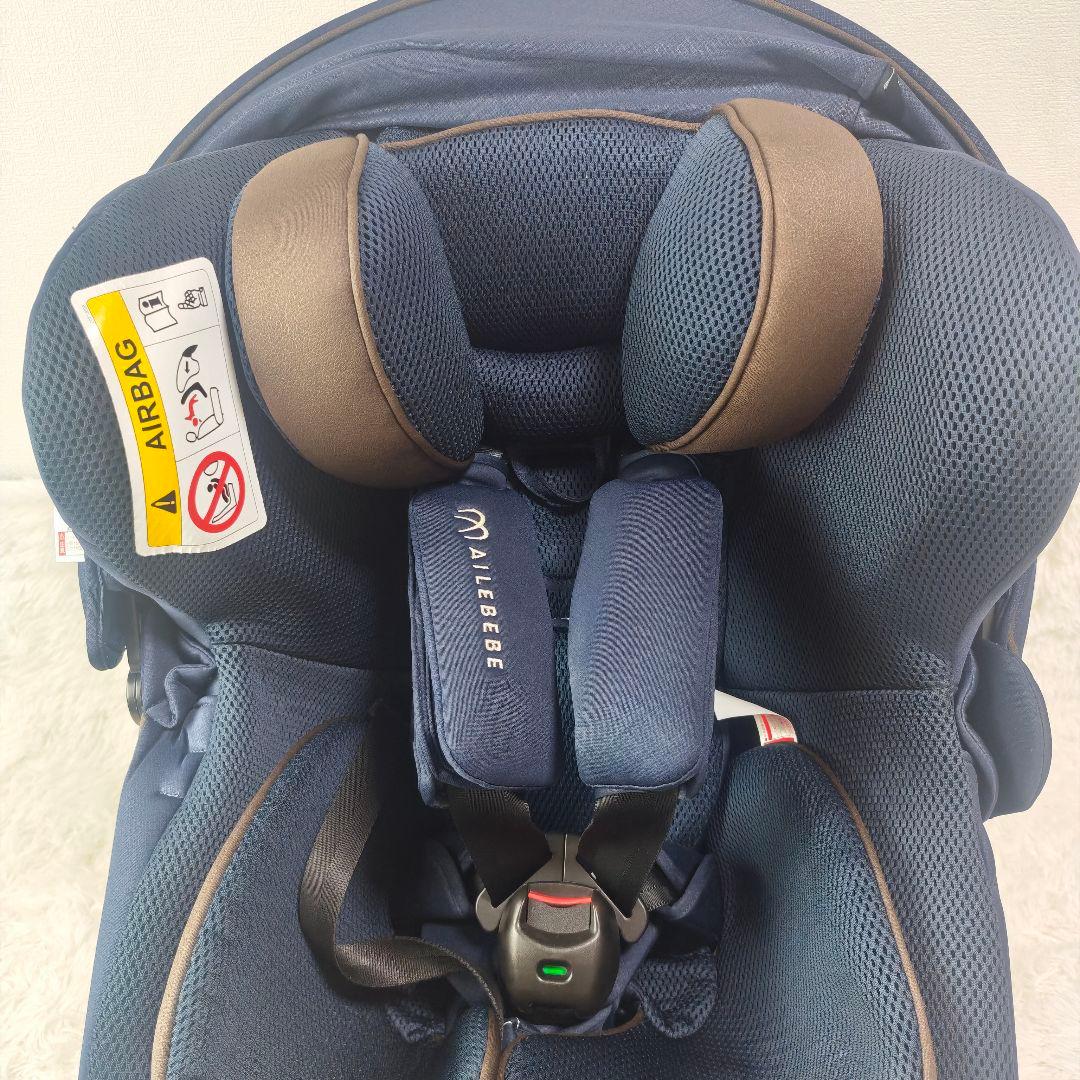 【ほぼ新品】エールベベ クルット5i グランス ISOFIX 新生児