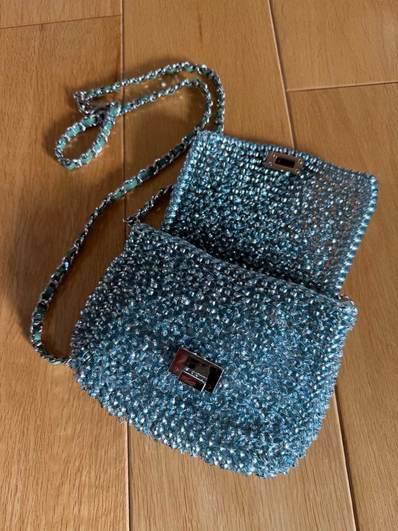 【美品】アンテプリマ サファイア ルッケット ショルダーバッグ