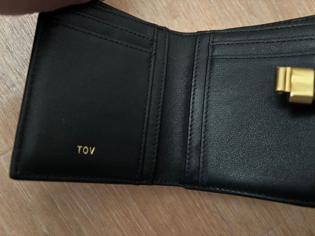 TOV/トーヴ PAON WALLET　黒