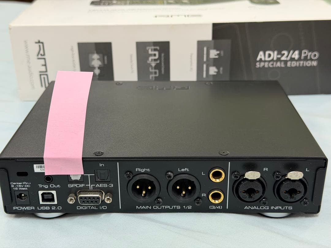 【美品】RME ADI-2/4 Pro SE オーディオインターフェイス
