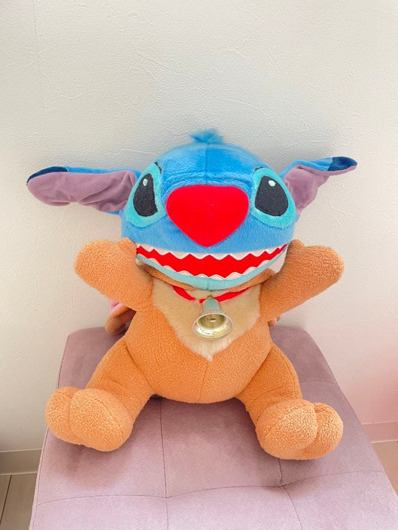 スティッチ　ディズニー　ぬいぐるみ　クリスマス