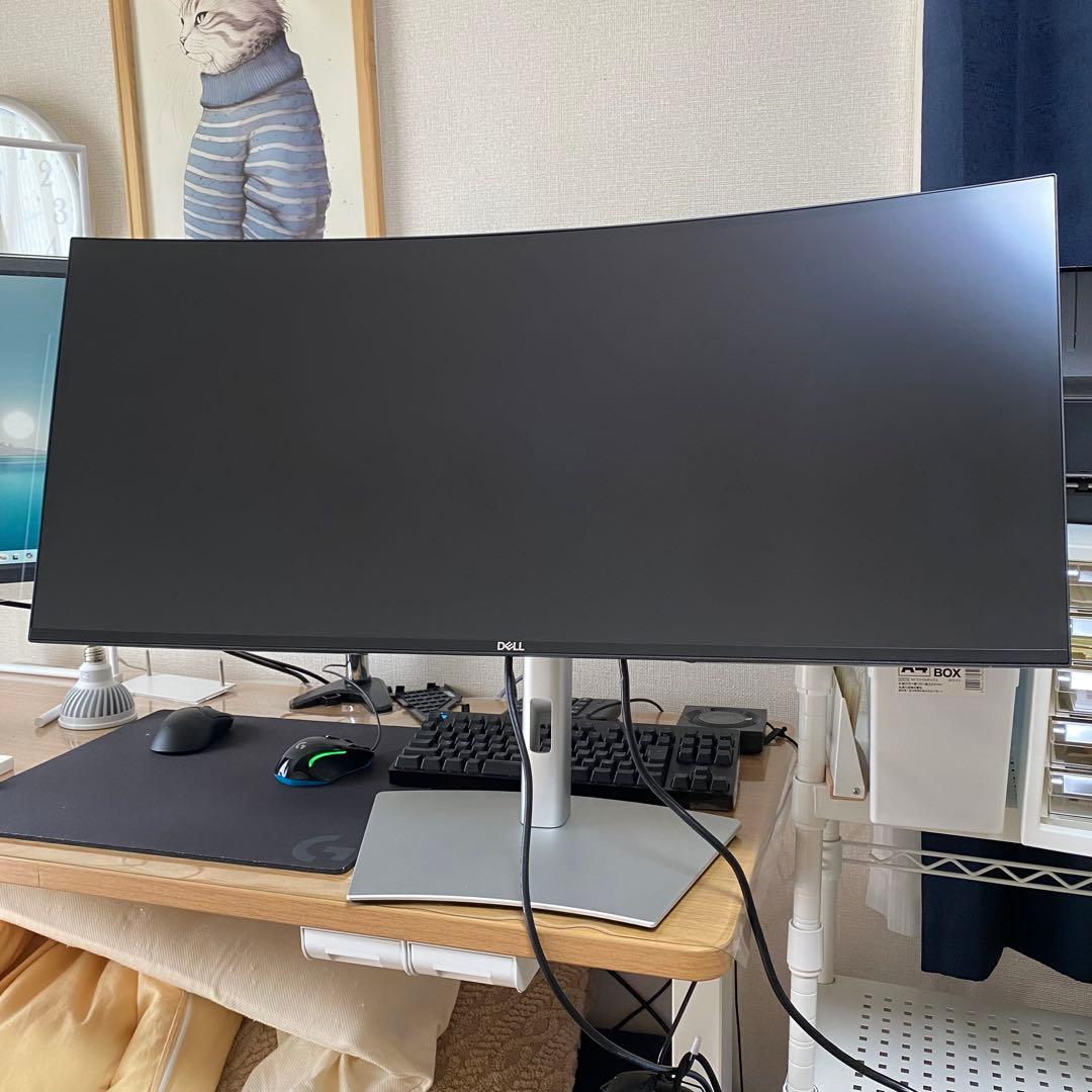 Dell U3421WE 曲面ウルトラワイドモニター 美品