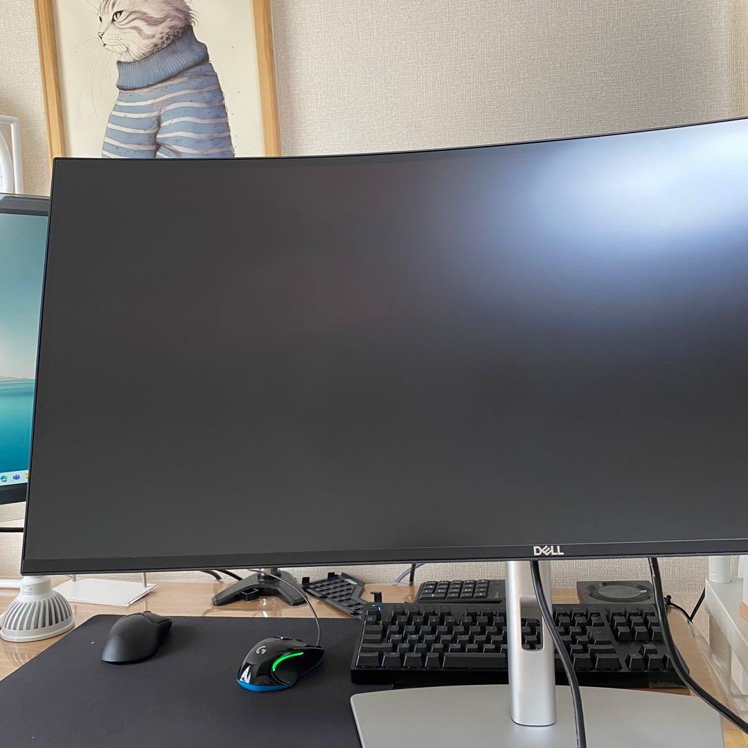 Dell U3421WE 曲面ウルトラワイドモニター 美品