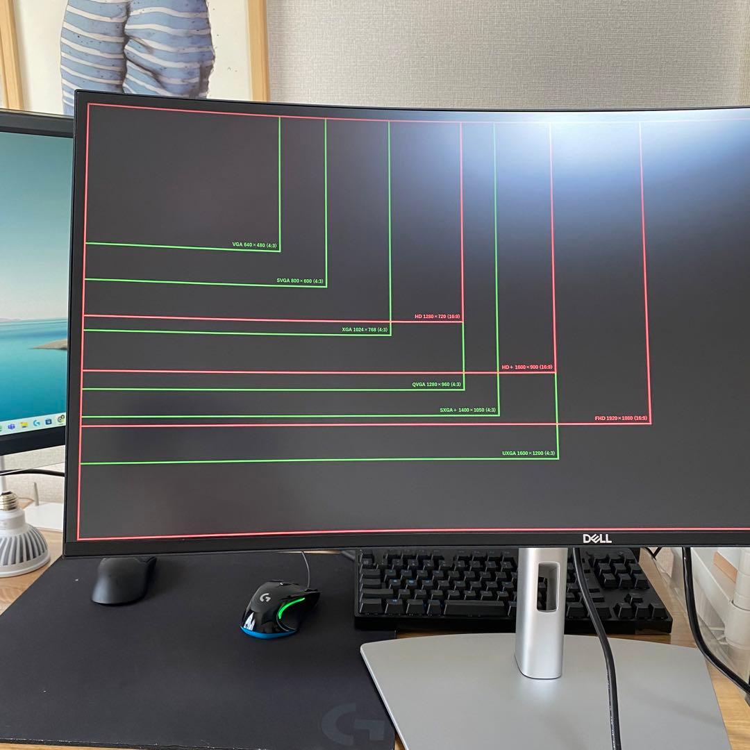 Dell U3421WE 曲面ウルトラワイドモニター 美品