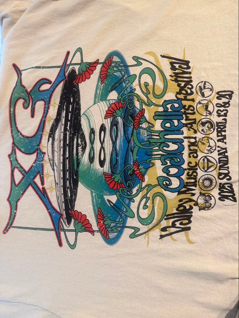 XG Coachellaコーチェラ会場限定 Tシャツ XLサイズ