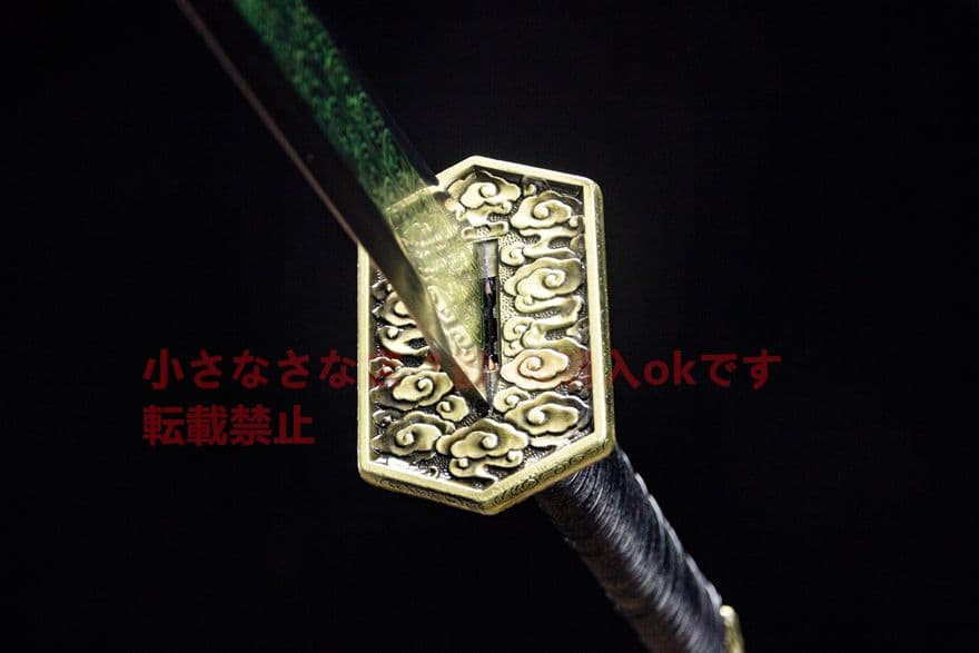 巨刎環首幅刃剣-高性能マンガン鋼 古兵器 武具　刀装具　日本刀　模造刀 居合刀