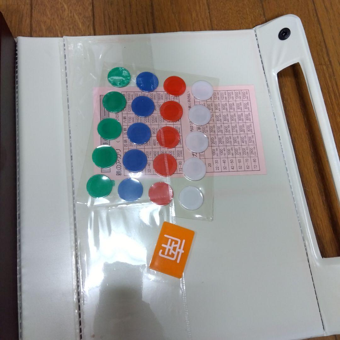 麻雀牌 竹 取っ手付きケース レトロ