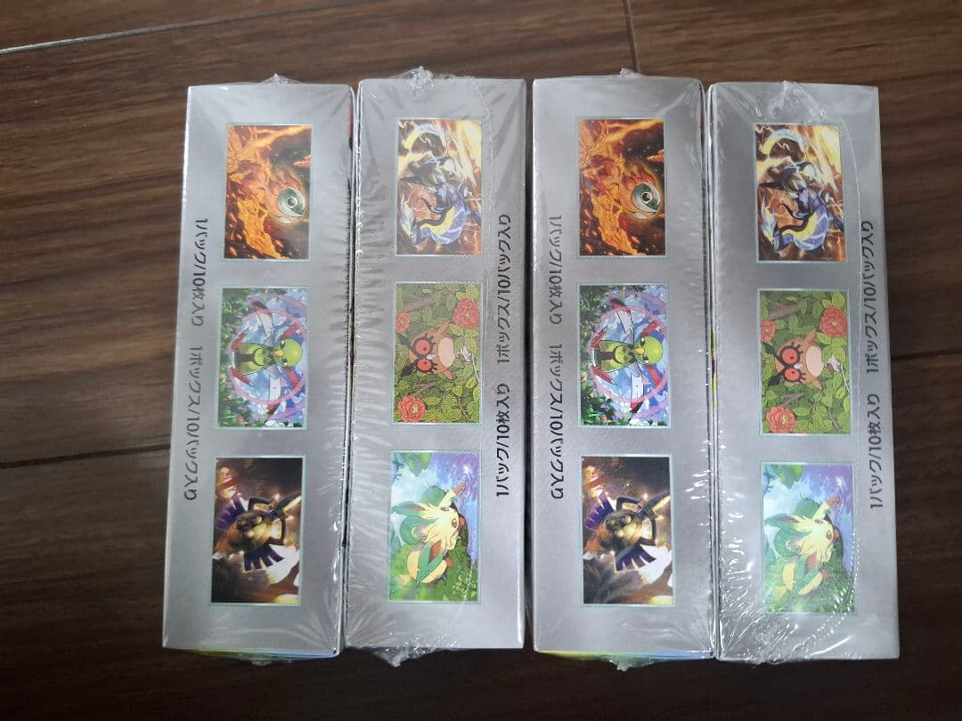 ポケモンカード　テラスタルフェスex 4BOXシュリンク付き新品未開封