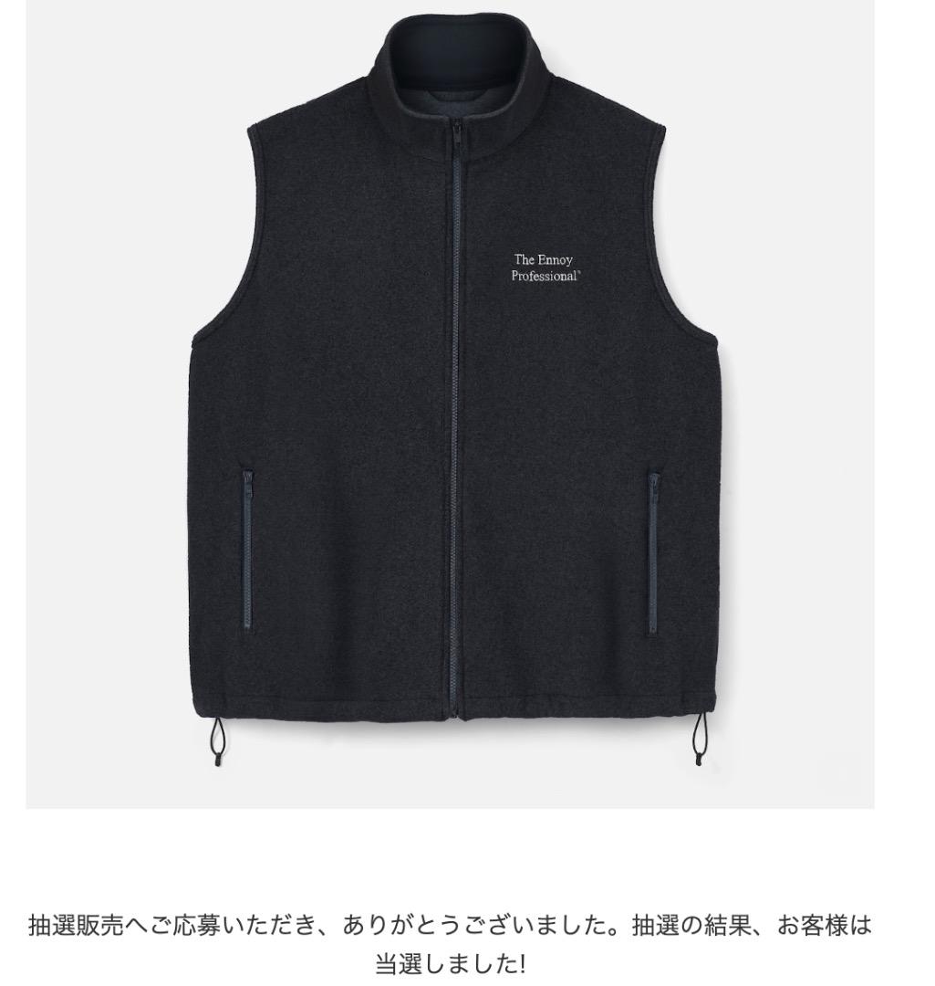 トップス Ennoy PROFESSIONAL FLEECE VEST
