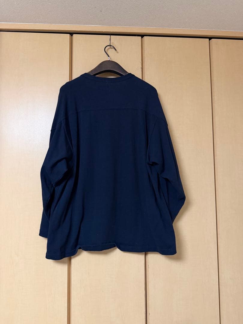 コモリ　COMOLI フットボールＴ　ネイビー サイズ3