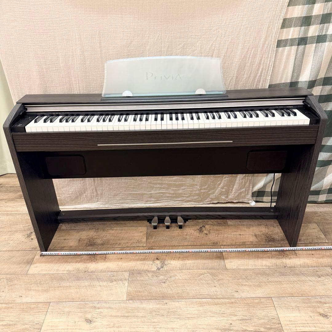 CASIO カシオ PX-720 Privia 電子ピアノ 中古 簡易動作確認