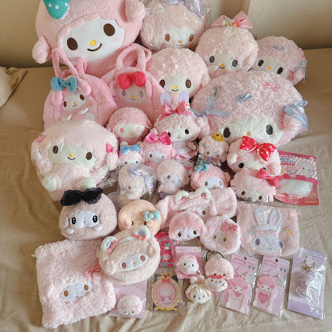 サンリオ マイスウィートピアノ ピアノ ぬいぐるみ セット38点