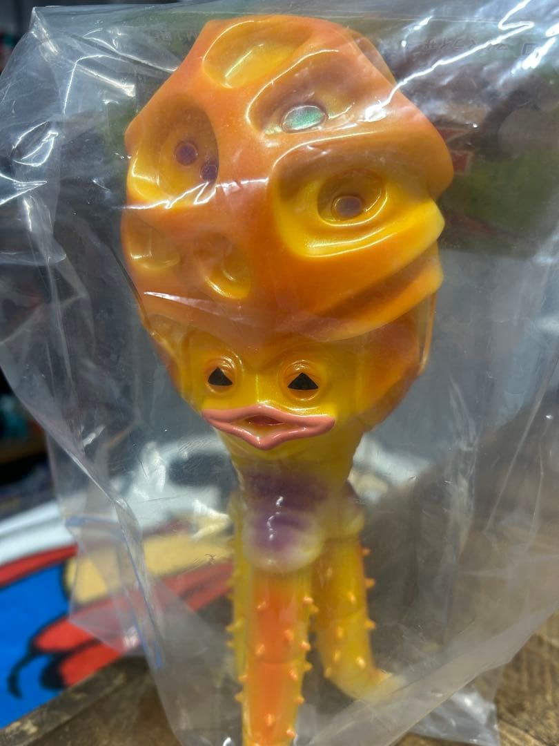 【新品未開封】M1号　チブル星人　フィギュア　ソフビ　ハロウィンカラー