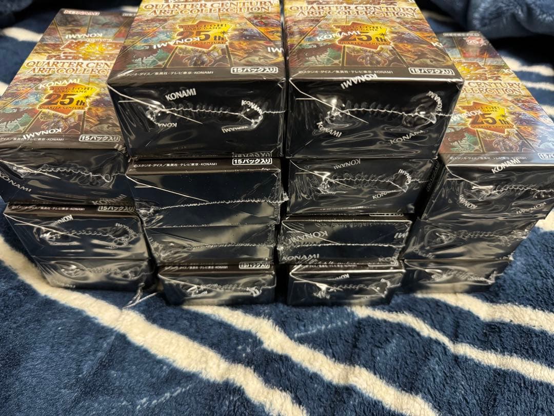 遊戯王 QUARTER CENTURY ART COLLECTION 14箱