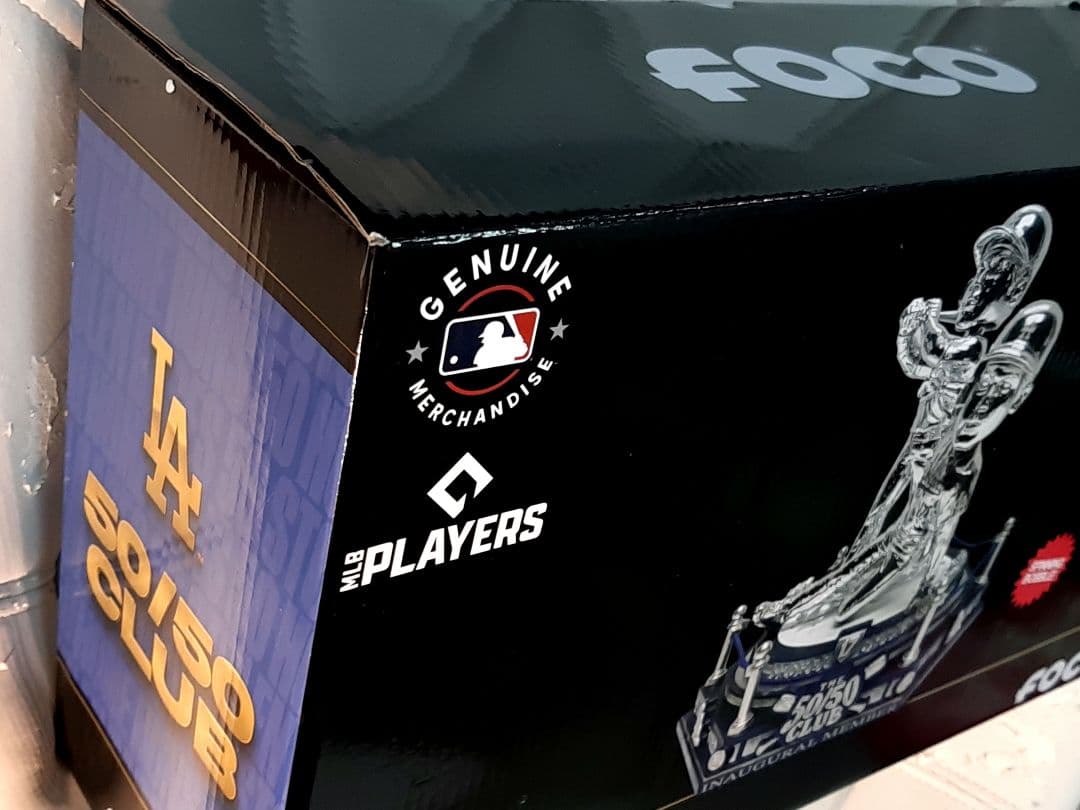 【限定150体】大谷翔平・50/50・プラチナ・スピニングデュアル ボブルヘッド