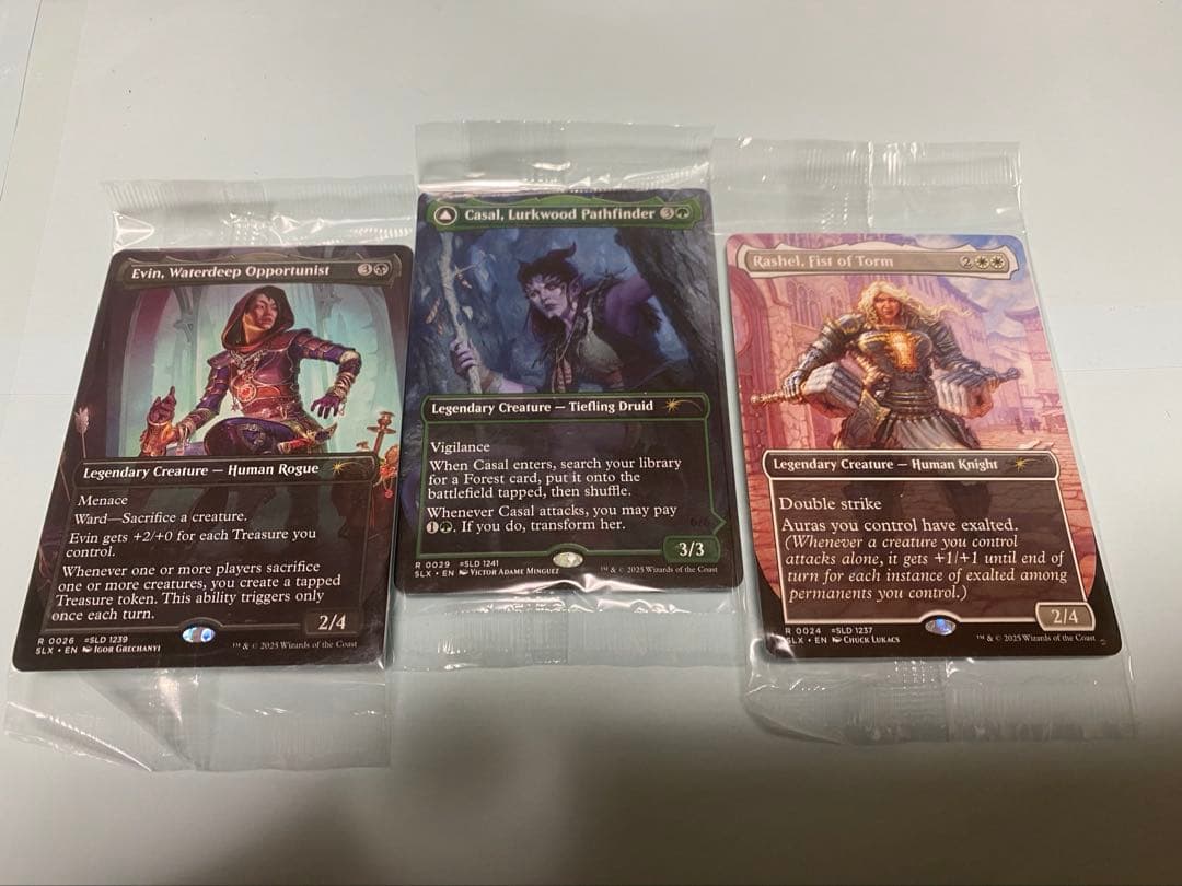 mtg 花盛りの春 プロモ 3枚セット Casal Evin Rashel