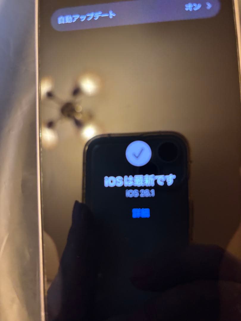 iPhone14 256GB SIMフリーiOS 26.1 パープル