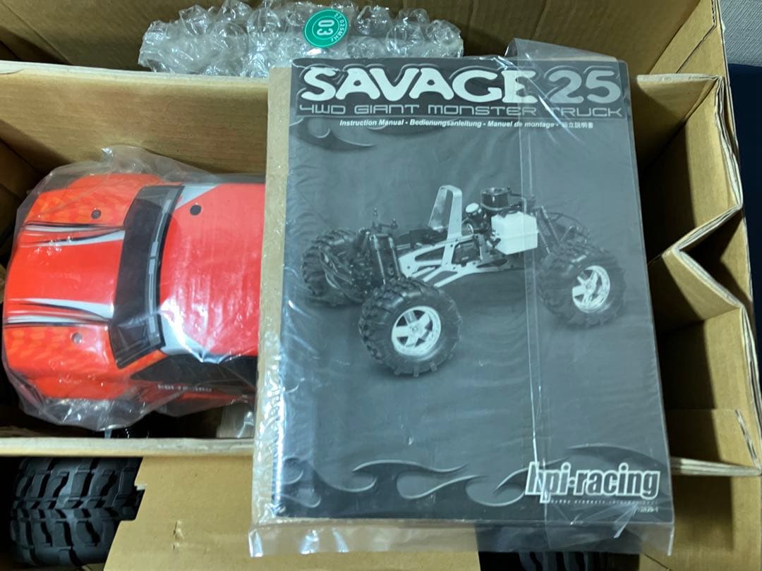 HPI SAVAGE 25 ( 新品未使用 ) ロトスターター無し