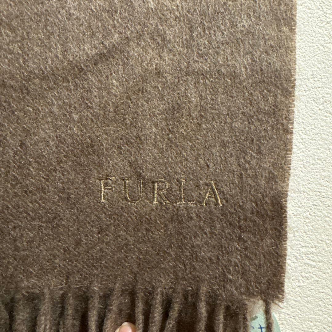 【新品】FURLA ストール マフラー カシミヤ100%　洗える