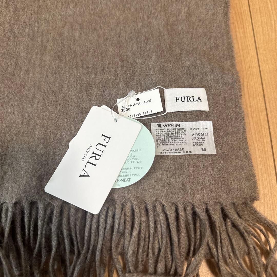 【新品】FURLA ストール マフラー カシミヤ100%　洗える