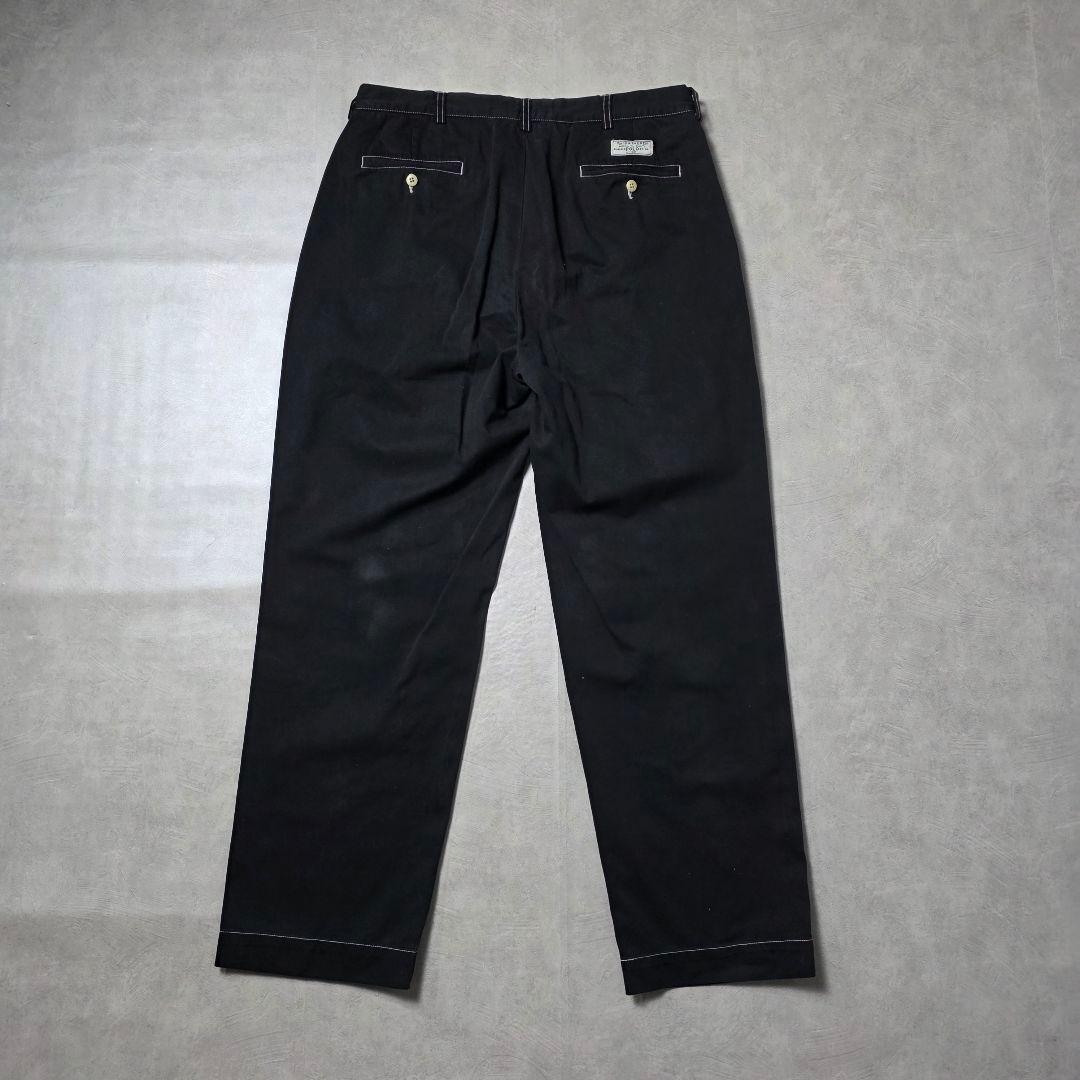 00sPoloByRalphLaurenラルフローレン黒染めANDREWポロチノ