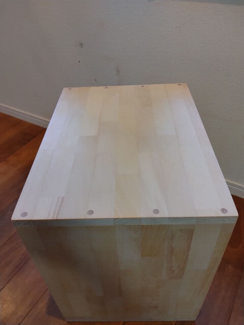 木製　ハンドメイド　オーダー　ロの字　シェルフ　棚　ラック　サイズテーブル