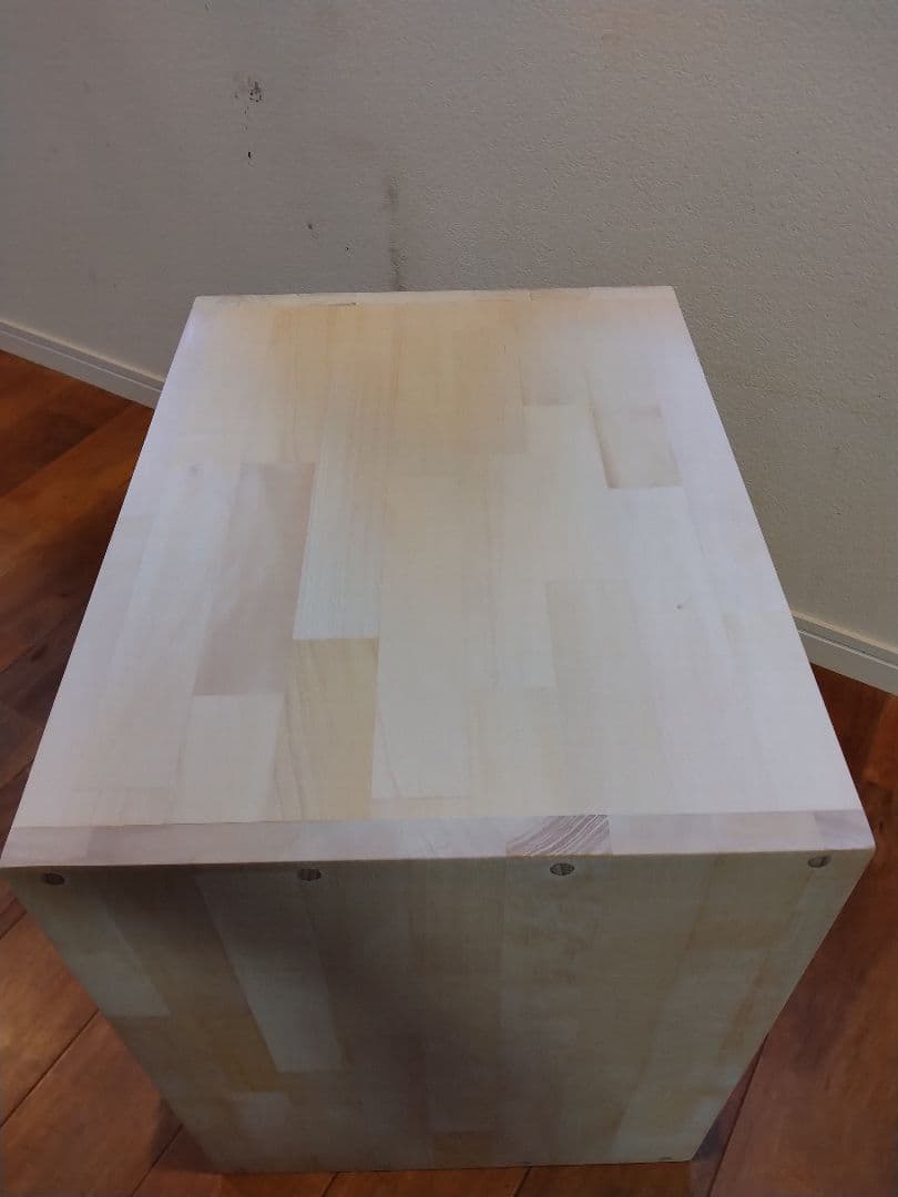 木製　ハンドメイド　オーダー　ロの字　シェルフ　棚　ラック　サイズテーブル