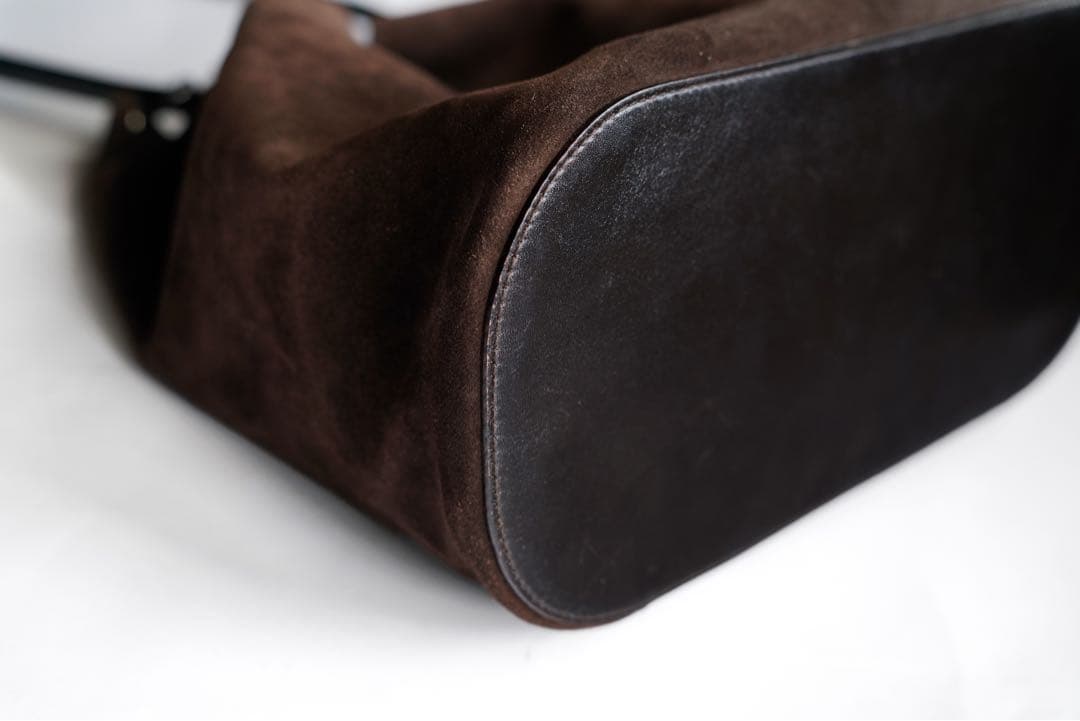 バッグ GUCCI Tom Ford Suede Leather Bucket Bag