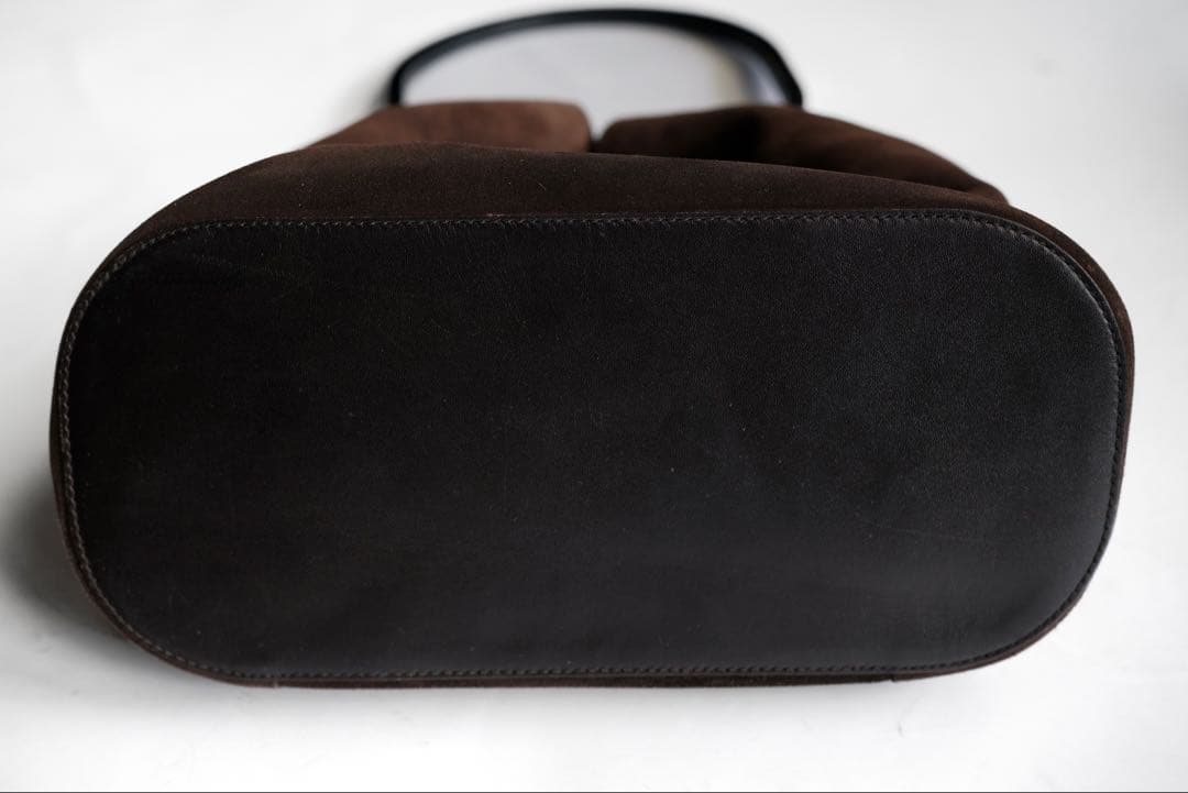 バッグ GUCCI Tom Ford Suede Leather Bucket Bag