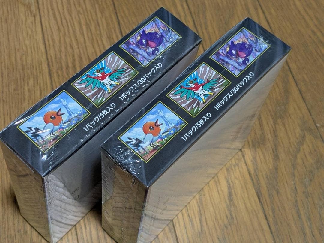 ポケセン産 2BOX ムニキスゼロ box シュリンク付き ポケモンカード