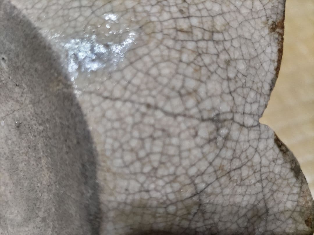 志野釉　御深井焼　向付　本金直し