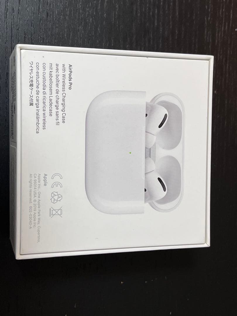 【注意事項あり】Apple AirPods Pro ワイヤレス充電ケース付