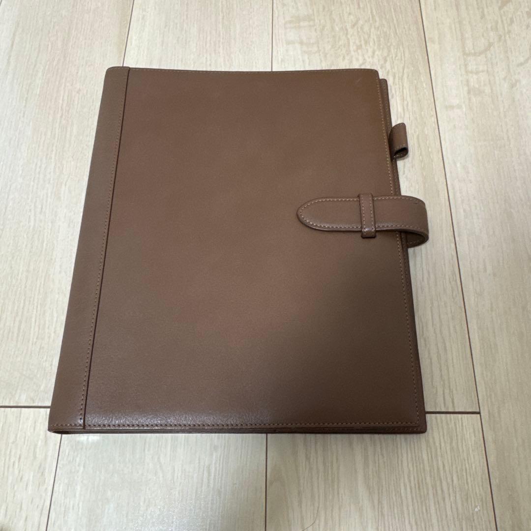 Giuris maruman×SOMES 本革バインダーノート A4