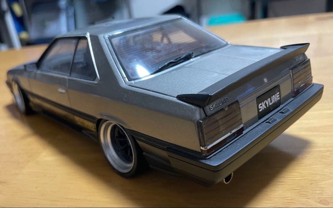 1/18 オートアート R30スカイラインRSターボ 鉄仮面 カスタム仕様 銀色