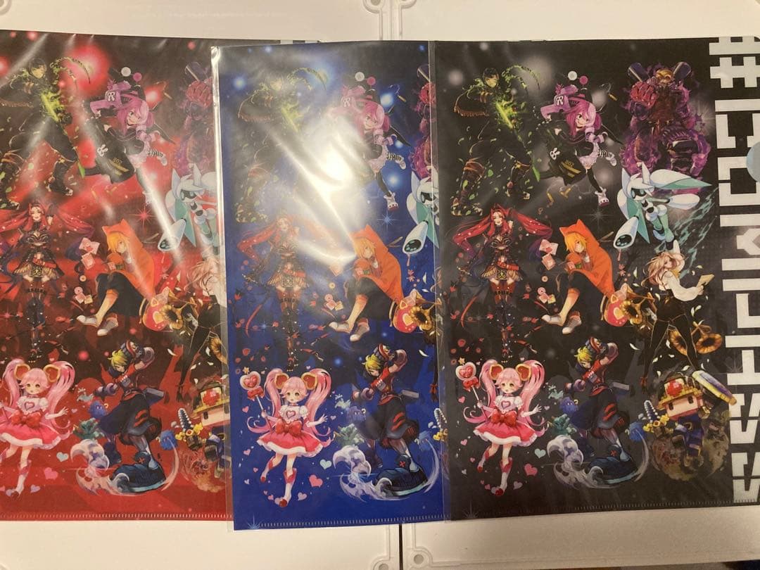 コンパス　クリアファイル