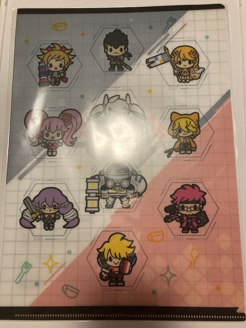 コンパス　クリアファイル