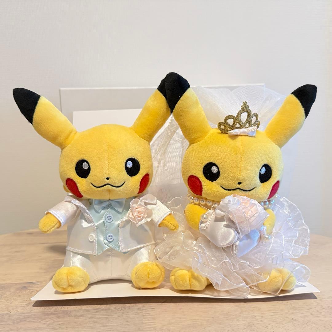 ポケモン Precious Wedding ピカチュウ ウェディング ぬいぐるみ