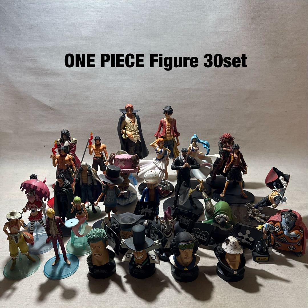 ワンピース フィギュア 30体 まとめ売り 一番くじ プライズ ルフィ ジャンプ