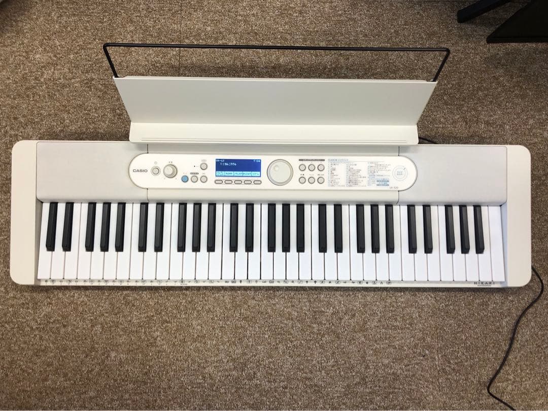 CASIO カシオ Casiotone LK-520 光ナビゲーションキーボード