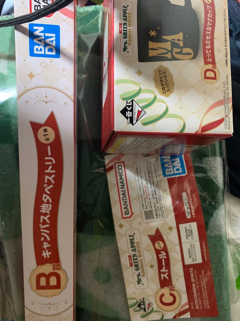 ミセス　Mrs. GREEN APPLE 一番くじ　B賞　C賞　D賞