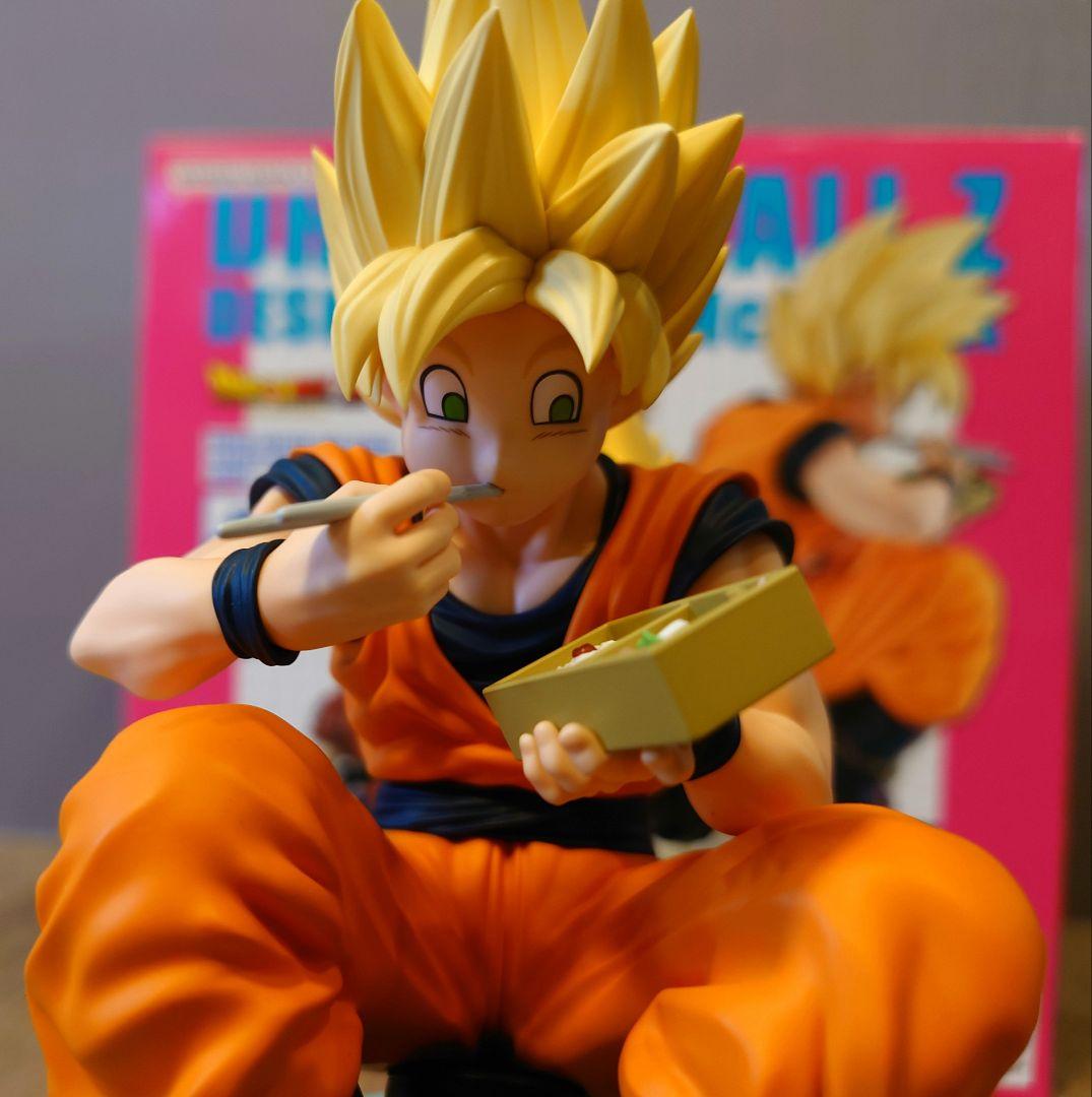 デスクトップリアルマッコイEX ドラゴンボールZ孫悟空＆孫悟飯＆バイク